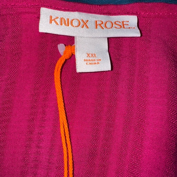 Knox Rose Pink Flutter Sleeve Sundress. Size XXL. NWT - Picture 3 of 4
